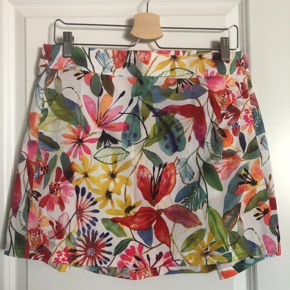 RipSkirt Hawaii Wildflower Watercolor Skirt (Medium, Length 1)